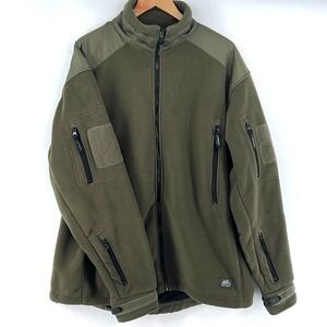 Helikon-Tex Liberty Heavy Fleece Jacket Olive Green Tactical Military Mens XXL
